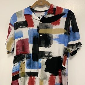 Short sleeve button up